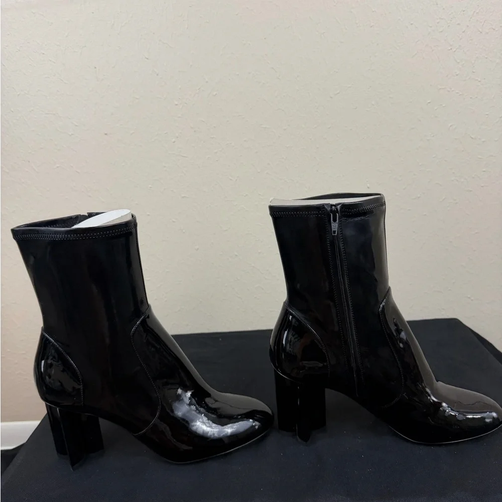 Louis Vuitton Patent Leather Sock Boots - Picture 7 of 7